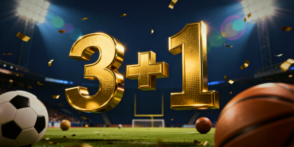 3+1 Elke 4e inzet gratis